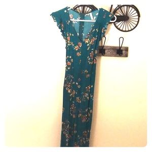 Floral summer jumpsuit